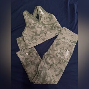 Gymshark camo set